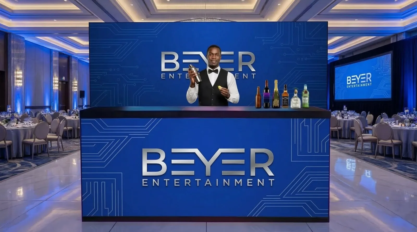 8ft LED Display Bar - BEYER Entertainment